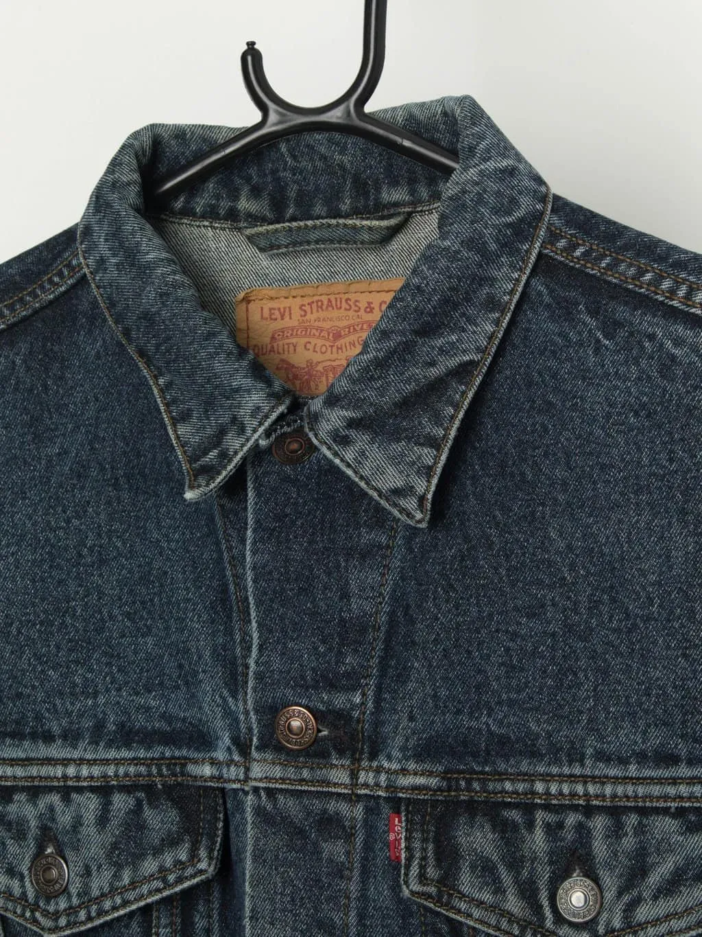 Small Vintage 90s Levis Denim Trucker Jacket