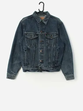 Small Vintage 90s Levis Denim Trucker Jacket