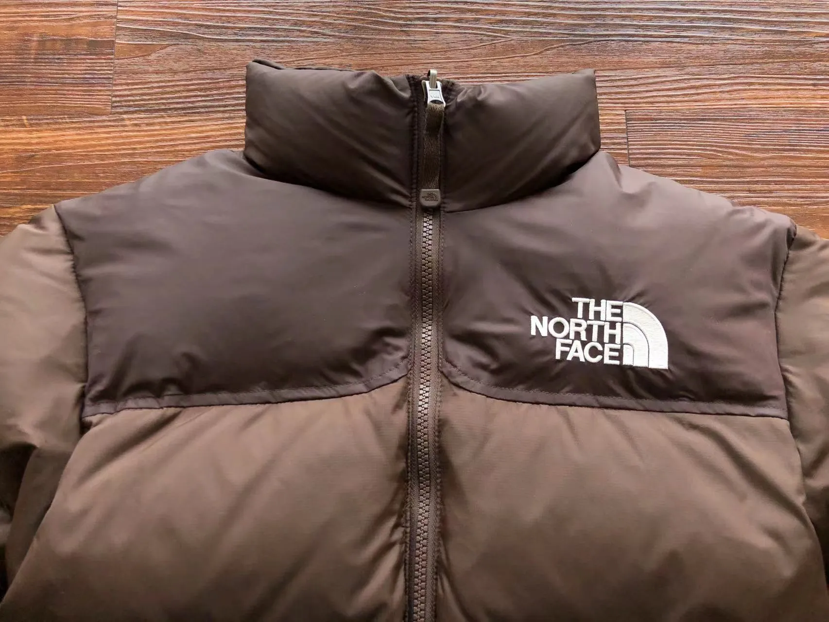 Vintage Brown Down Jacket - Shop Now