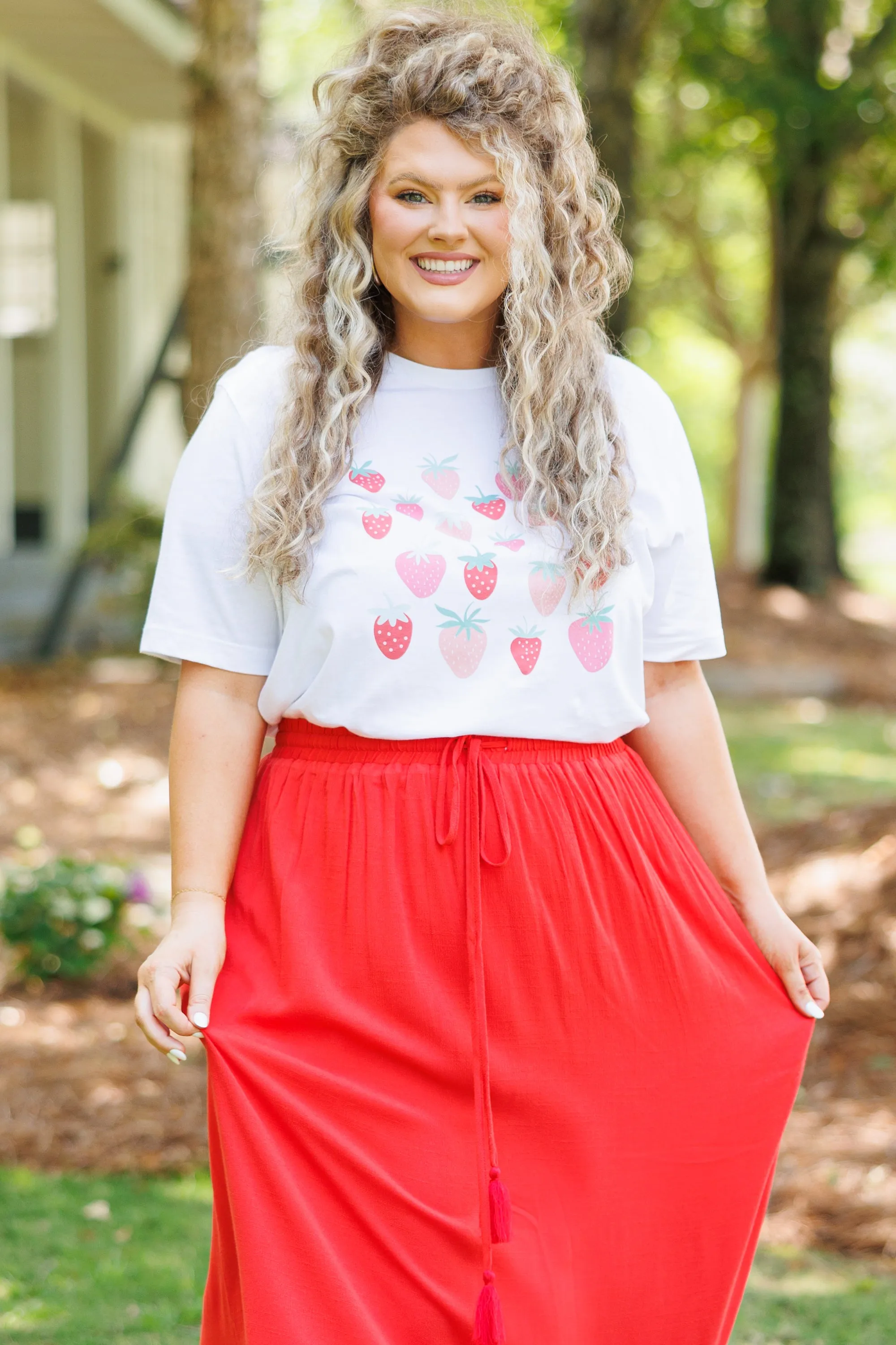 White Berry Patch T-shirt