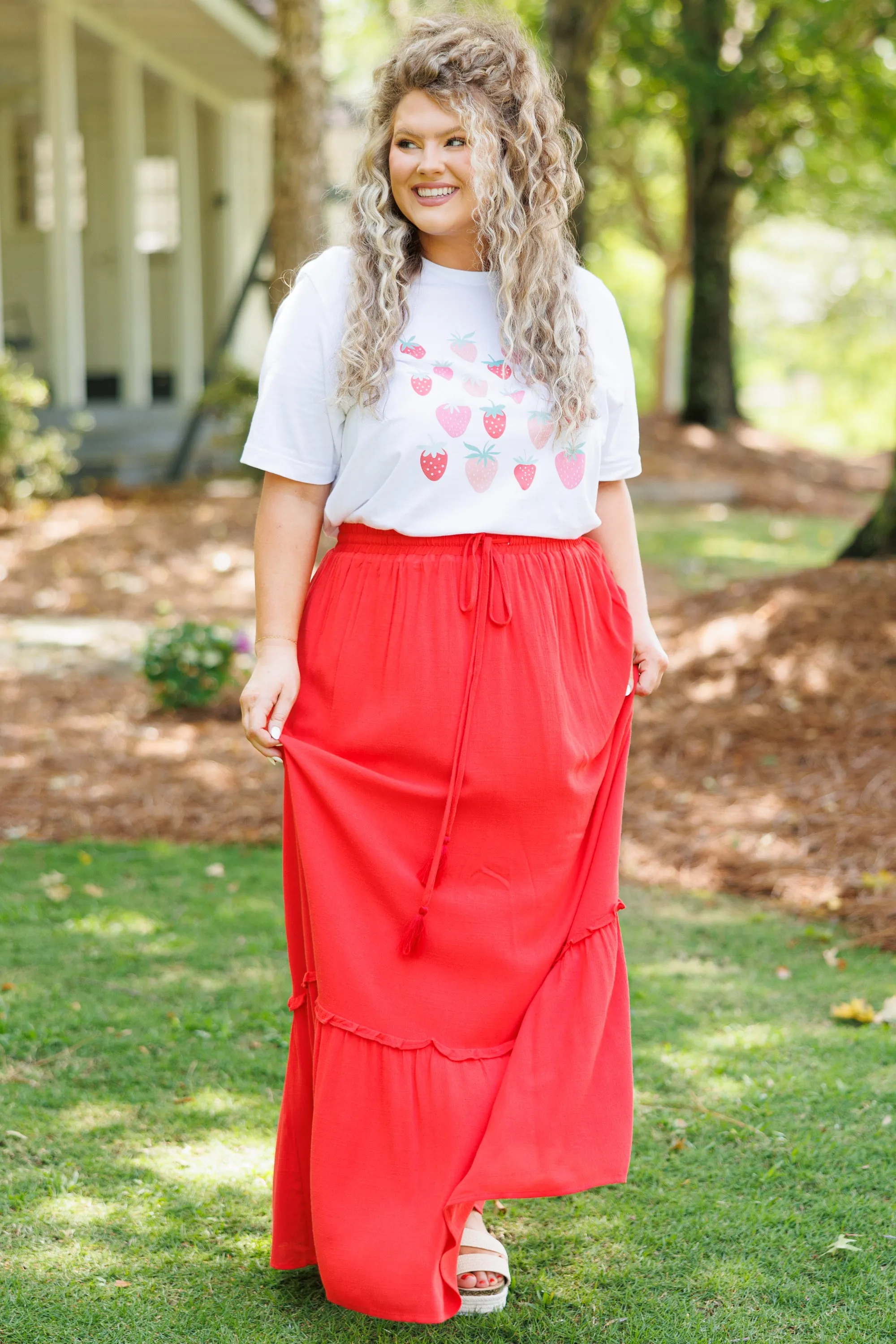 White Berry Patch T-shirt