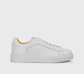 White leather sneaker