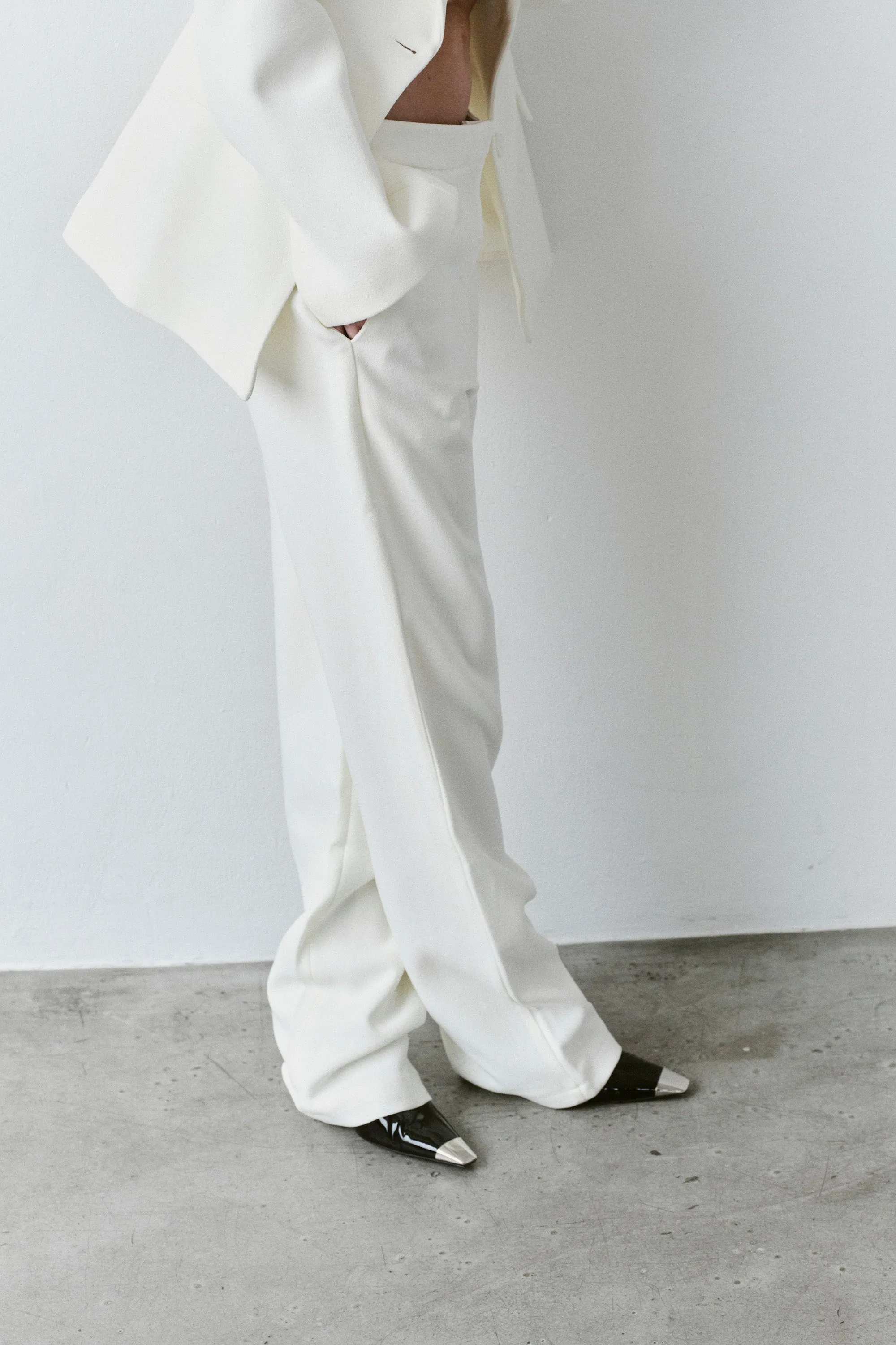 White Penn Pant