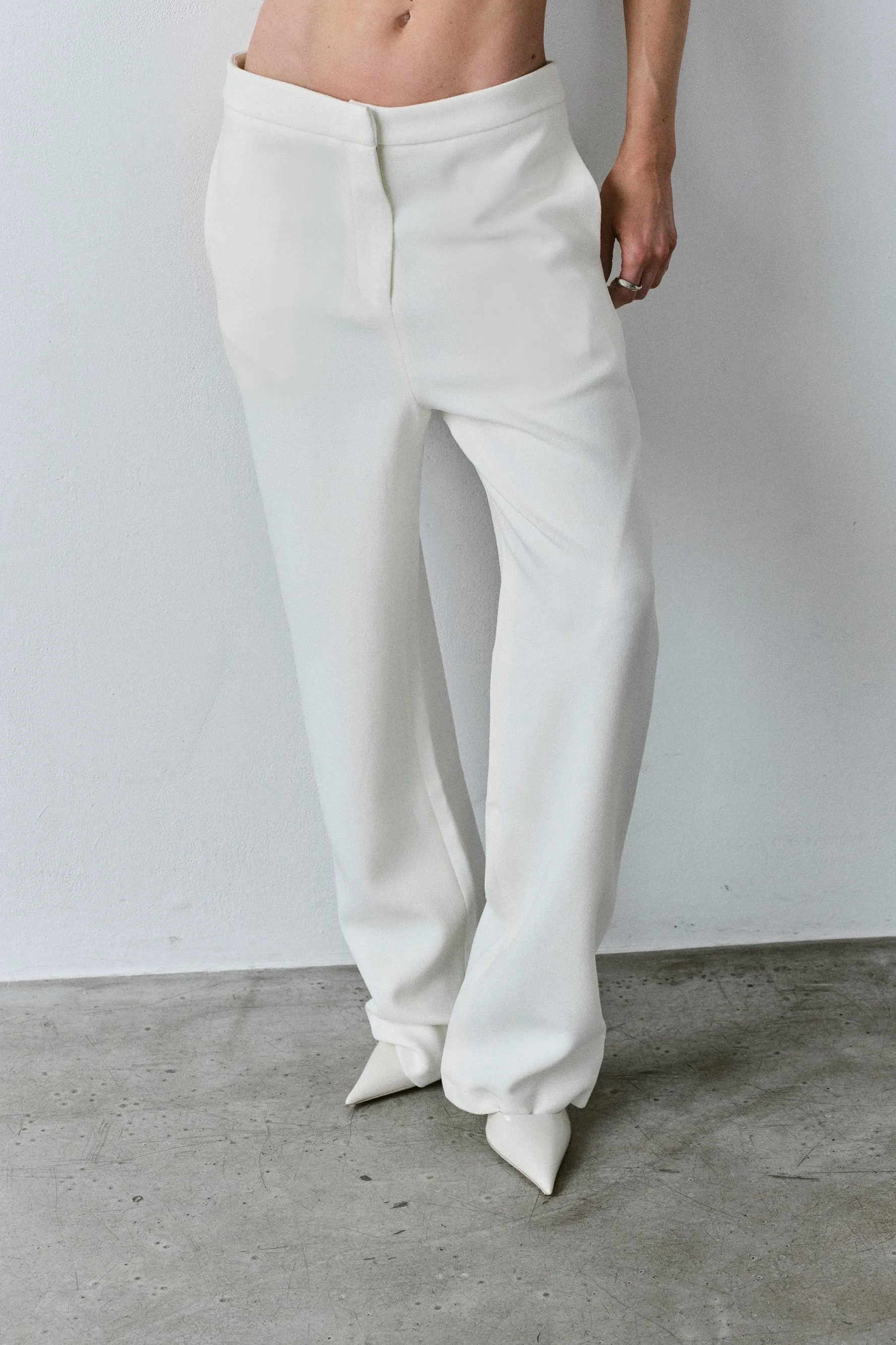 White Penn Pant