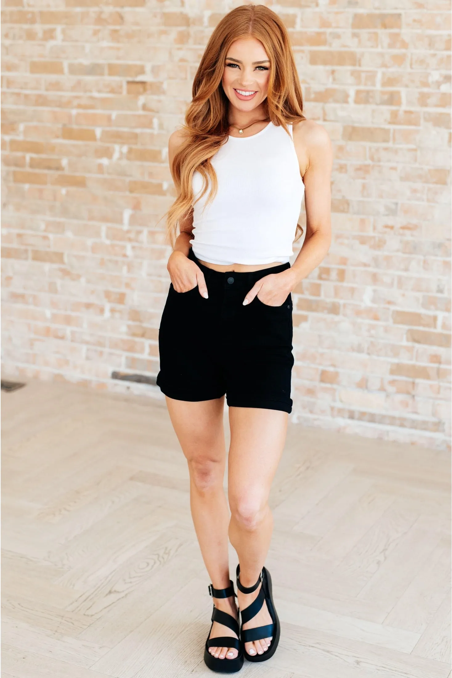 White Rib Knit Tank Top - Cream of the Crop