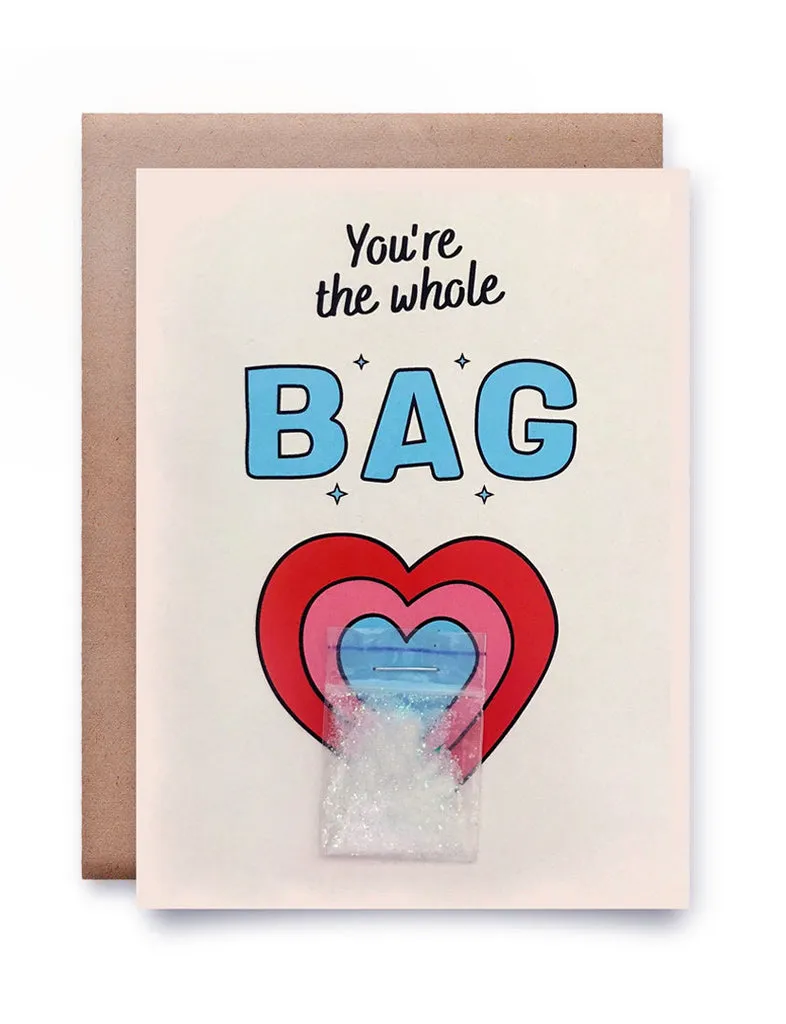 whole bag card