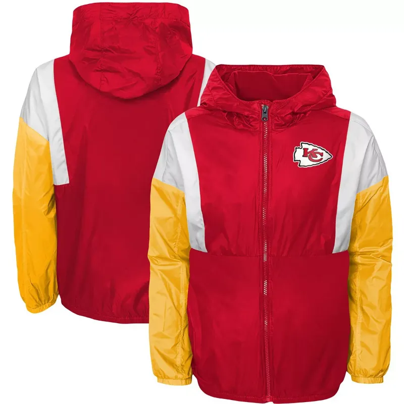 William Jacket - Kansas City Chiefs Windbreaker Style