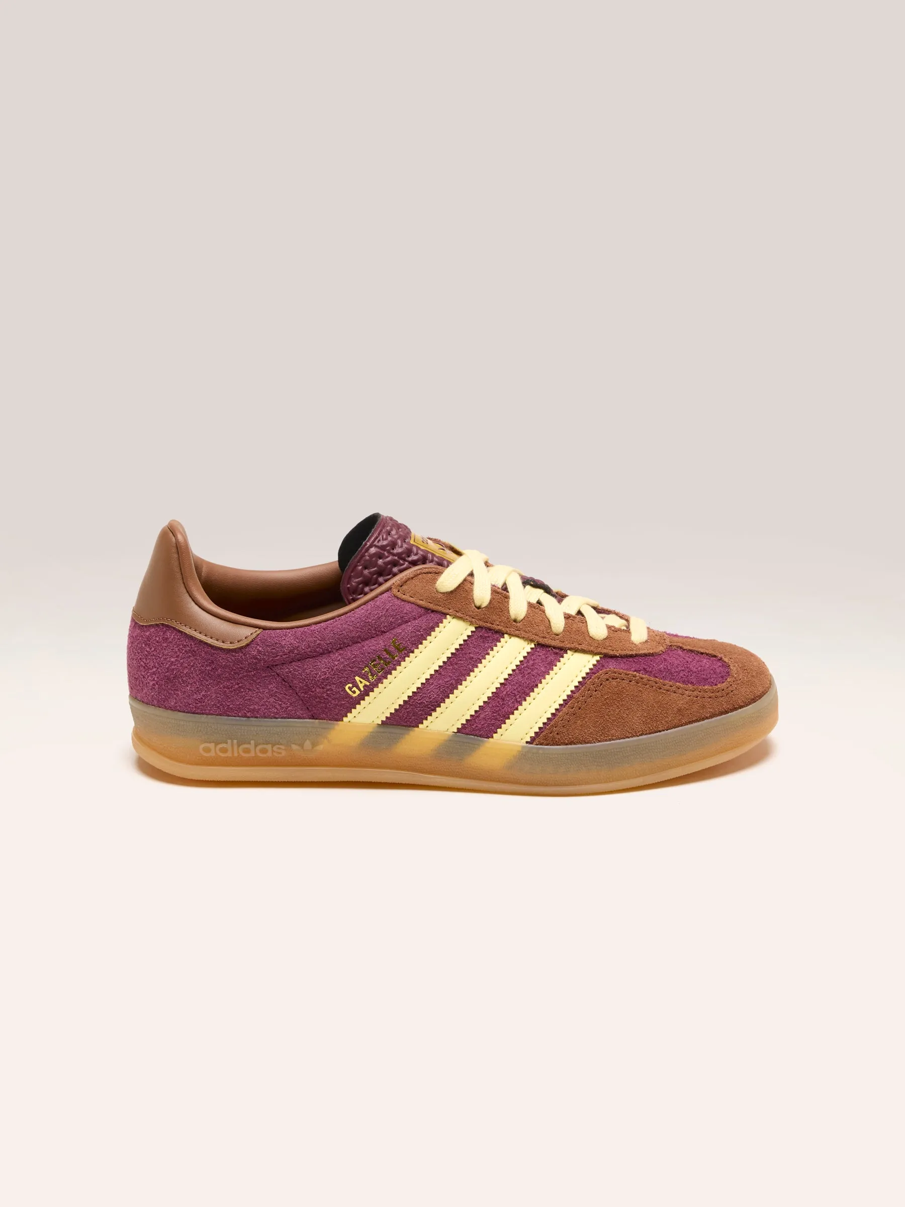 Women's Brown Adidas Gazelle Indoor Sneakers (Size 5)