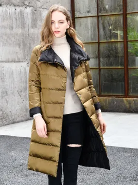 Women's Duck Down Jacket Winter Outerwear Warmth