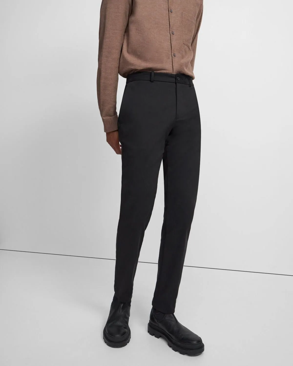 Zaine Brushed Cotton Pants Theory